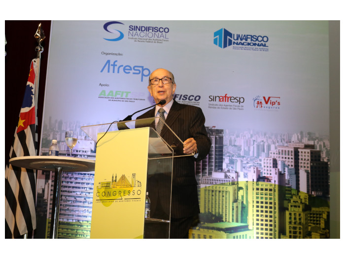 Congresso Luso-Brasileiro: Palestras magnas de Marcos Cintra e Henrique Meirelles enaltecem trabalho dos Fiscos federal e estadual