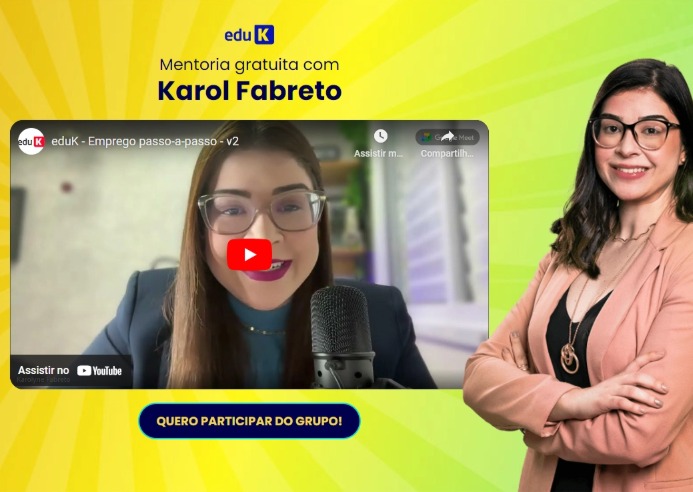 Lançamento — Mentoria Karol Fabreto